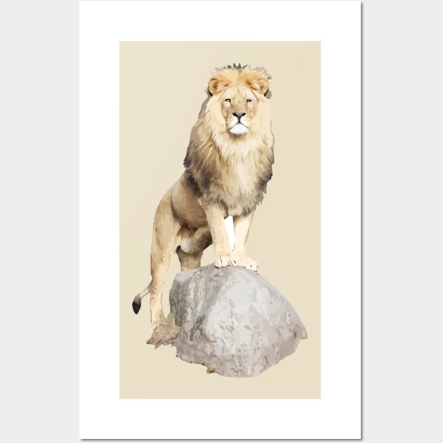 lion Wall Art by dungnat2105